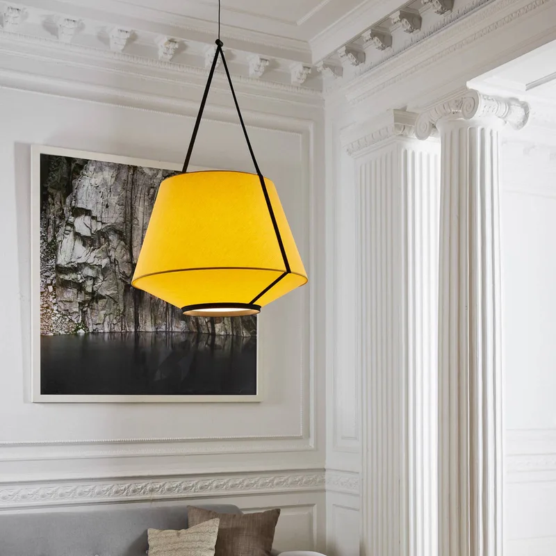 Carrie M hanglamp från Forestier i Gul – produktbild 4 av 4
