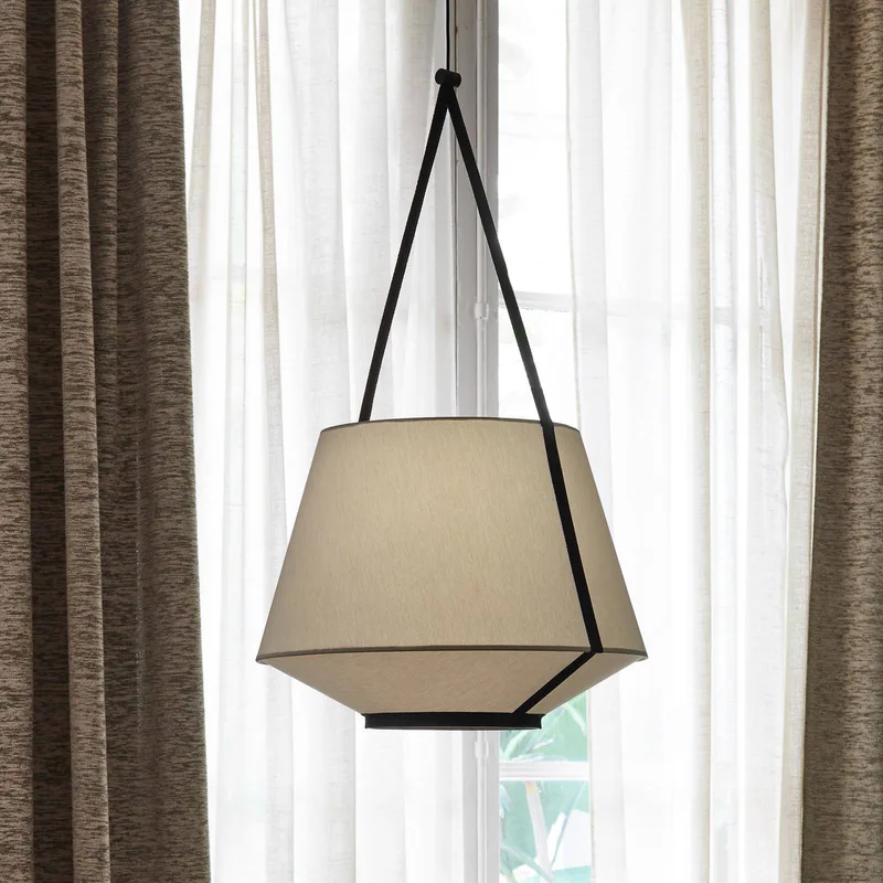 Carrie S hanglamp von Forestier in Olijfgroen – Produktfoto