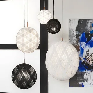 Chanpen M zeshoekige hanglamp van Forestier in Zwart – productfoto 2 van 2