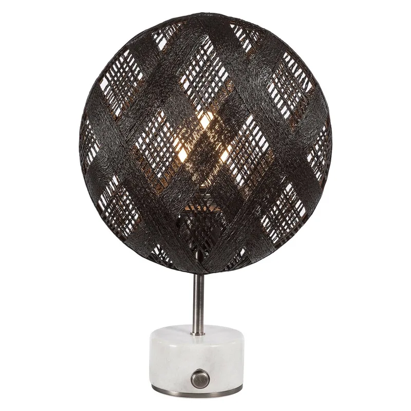 Chanpen S Diamant-tafel, zilver/zwart by Forestier in Black, Silver – product photo