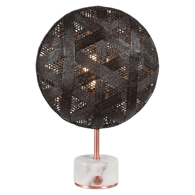 Chanpen S Hexagonal tafel koper/zwart by Forestier in Black, Copper – product photo