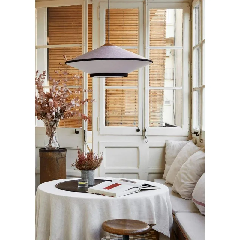 Cymbal hanglamp M, goud, Ø 70 cm, E27 fra Forestier – produktbillede