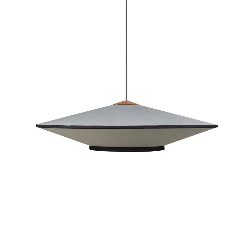 Cymbal L hanglamp, Atlantisch blauw, Ø 95 cm fra Forestier – produktbillede