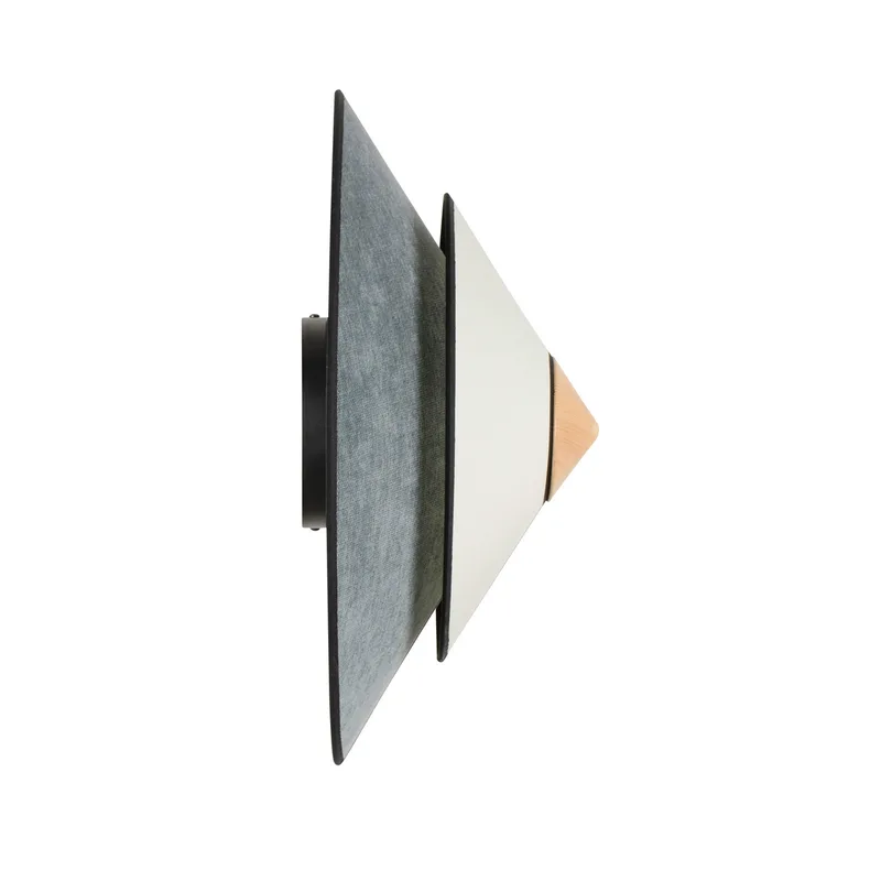 Cymbal M wandlamp, Atlantisch blauw, Ø 50 cm fra Forestier – produktbillede