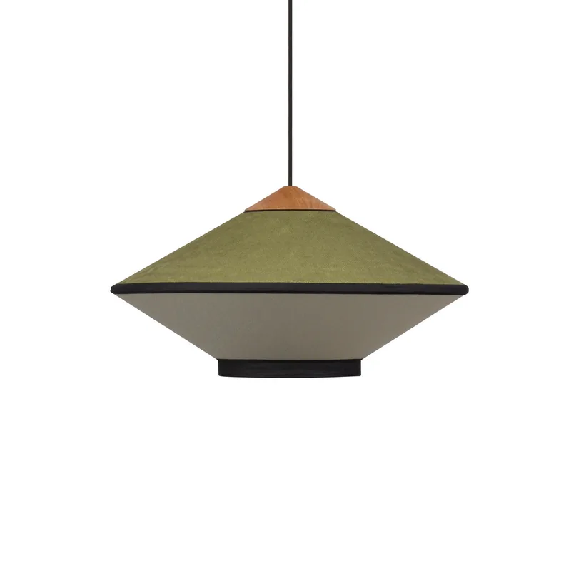 Cymbal S hanglamp, evergreen, Ø 50 cm de Forestier – photo du produit