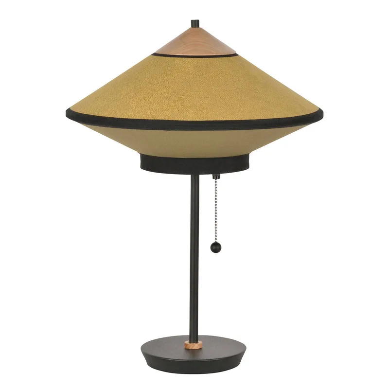 Cymbal S tafellamp, brons by Forestier in Bronze, White, Black – product photo