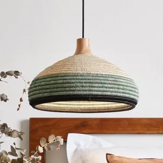 Grass hanglamp S, blauw by Forestier in Blue, Beige – product photo 1 of 5