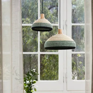 Grass hanglamp S, blauw by Forestier in Blue, Beige – product photo 3 of 5