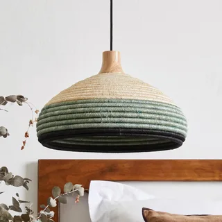 Grass hanglamp S, blauw by Forestier in Blue, Beige – product photo 2 of 5