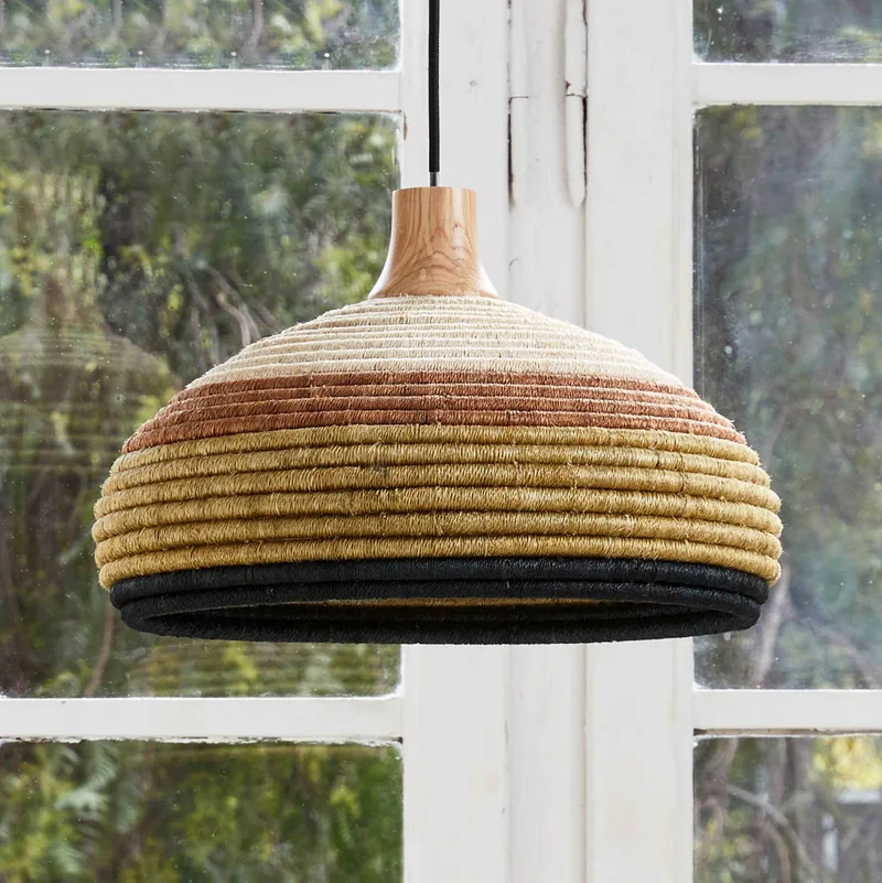 Grass hanglamp S, groen by Forestier in Green, Brown, Beige – product photo