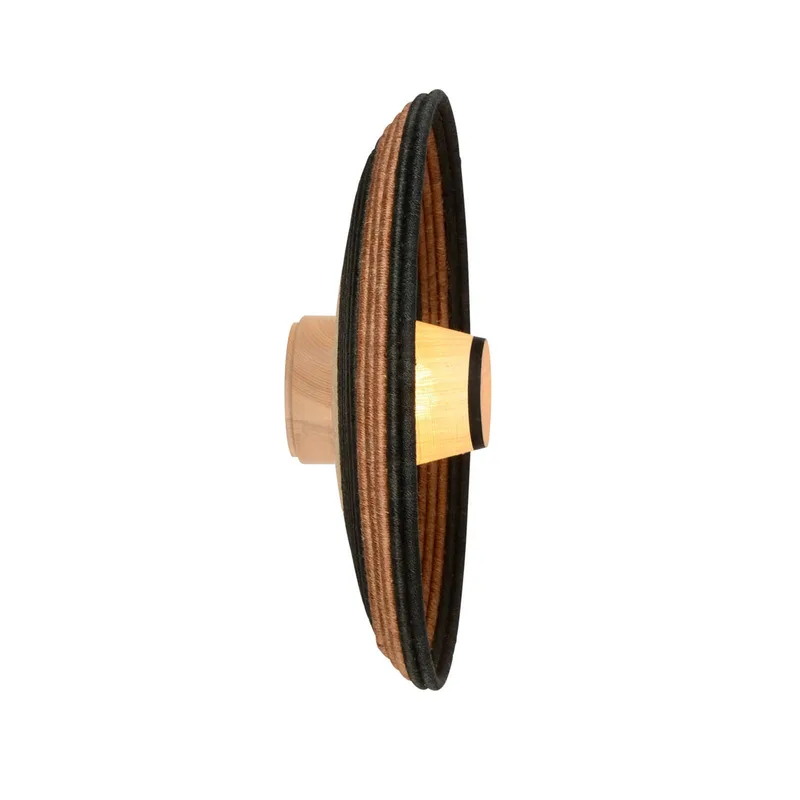 Grass M wandlamp, bruin de Forestier en Marron, Beige – photo du produit