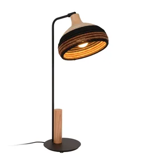 Grass tafellamp, bruin de Forestier en Marron, Beige, Hout licht – photo du produit 5 sur 5