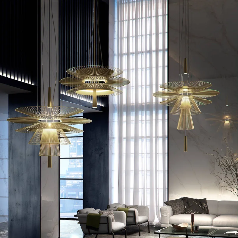 Gravity 1 hanglamp Ø86cm de Forestier en Crème – photo du produit
