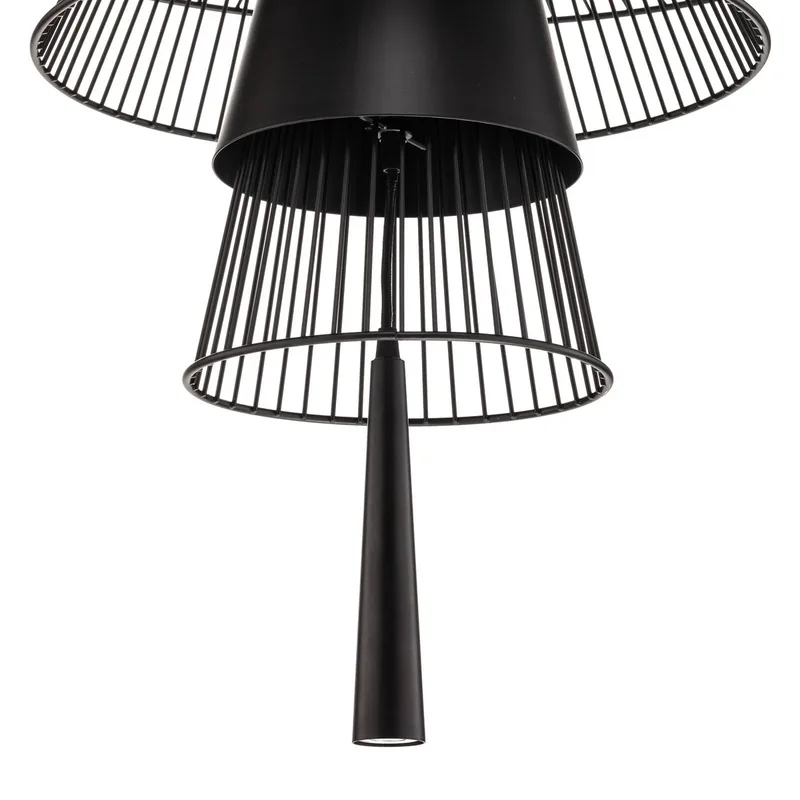 Gravity 1 hanglamp Ø86cm van Forestier in Zwart – productfoto