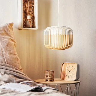 hanglamp Bamboo XS, Ø 27 cm från Forestier i Vit – produktbild 2 av 5