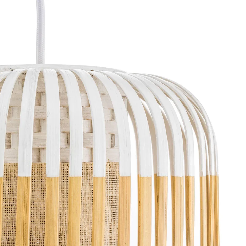 hanglamp Bamboo XS, Ø 27 cm från Forestier i Vit – produktbild 4 av 5
