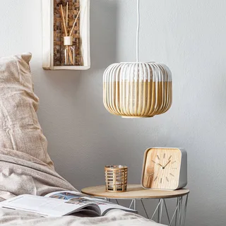 hanglamp Bamboo XS, Ø 27 cm från Forestier i Vit – produktbild 3 av 5