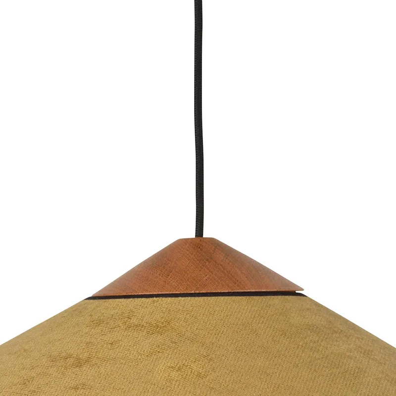 hanglamp Cymbal S, Ø 50 cm, E27 de Forestier en Bronze – photo du produit 2 sur 2