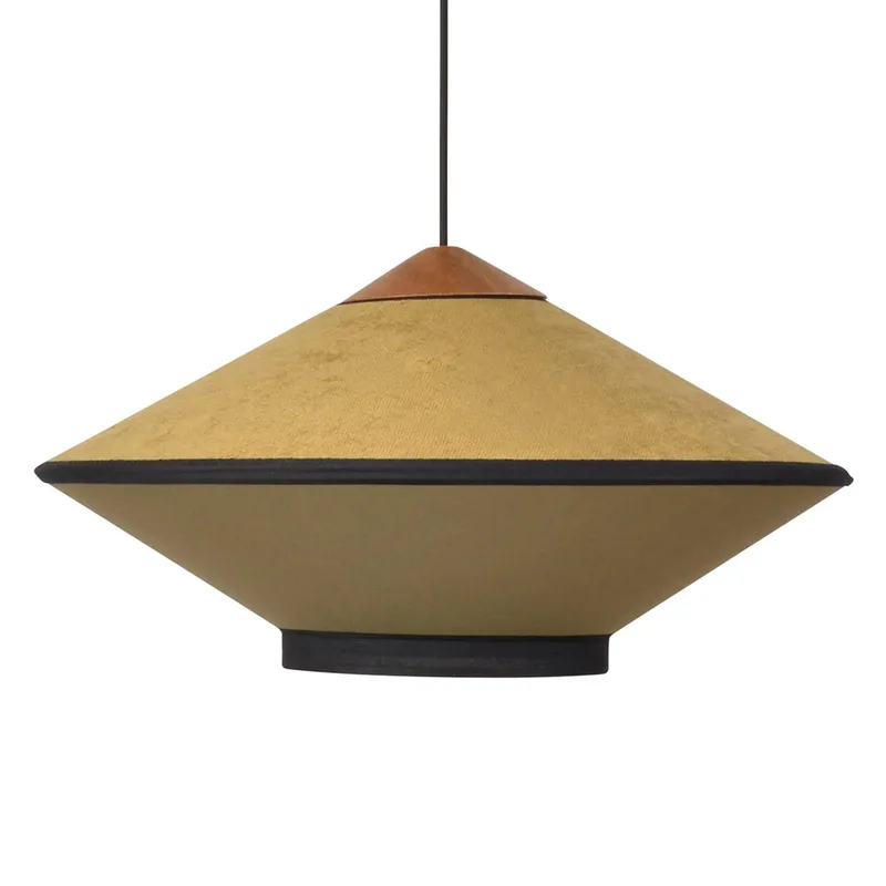 hanglamp Cymbal S, Ø 50 cm, E27 fra Forestier i Bronze – produktbillede