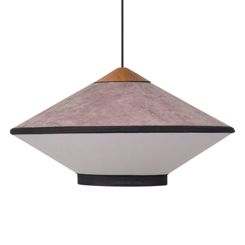 hanglamp Cymbal S, Ø 50 cm, E27 fra Forestier i Lyserød – produktbillede