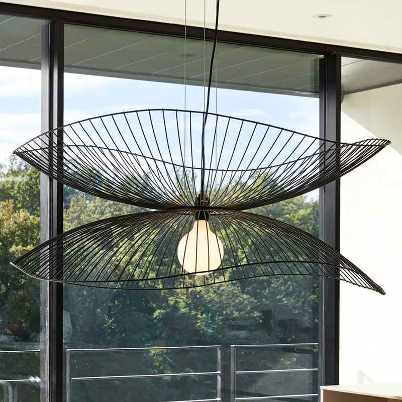 Libellule L hanglamp, 100 cm de Forestier en Noir – photo du produit