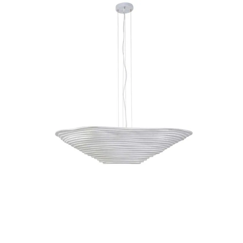 Nebuli hanglamp L, 2-lamps, lengte 100 cm, wit by Forestier – product photo