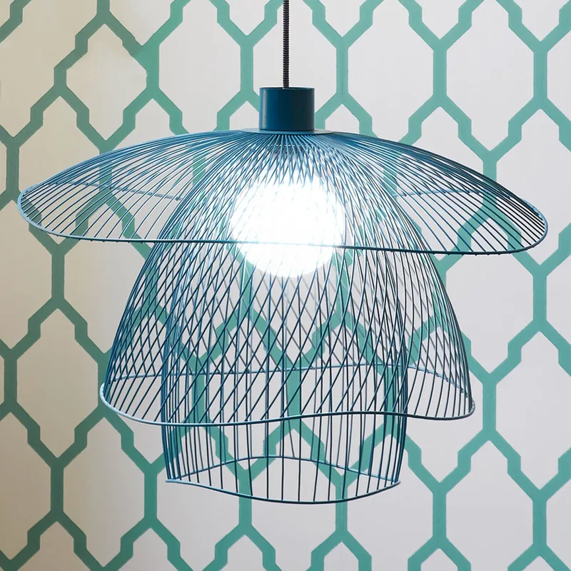Papillon hanglamp S Blue Grey de Forestier – photo du produit