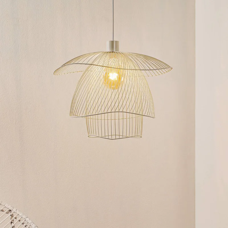 Papillon S hanglamp 56 cm van Forestier in Wit – productfoto