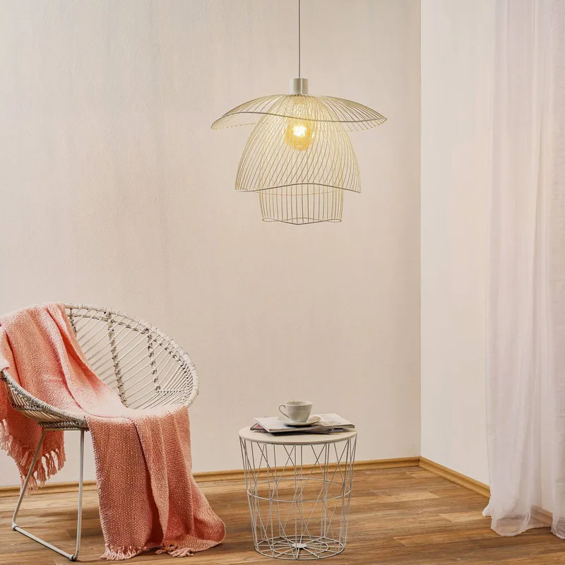 Papillon S hanglamp 56 cm by Forestier in White – product photo 2 of 5