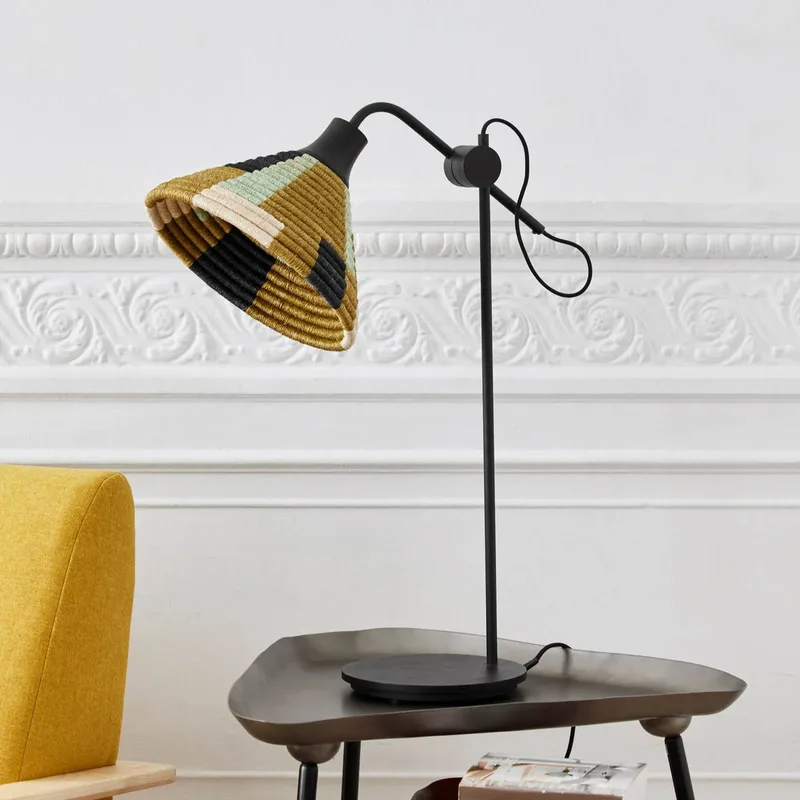 Parrot tafellamp, groen de Forestier en Vert, Noir – photo du produit