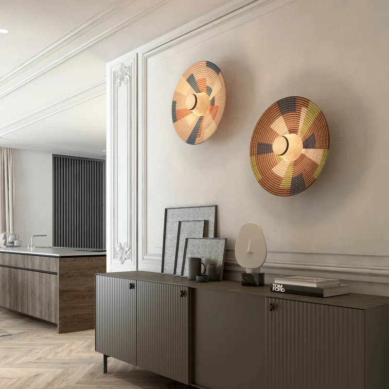 Parrot XL wandlamp van Forestier in Bruin – productfoto
