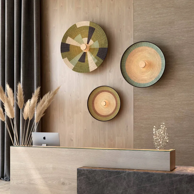 Parrot XL wandlamp von Forestier in Grün – Produktfoto