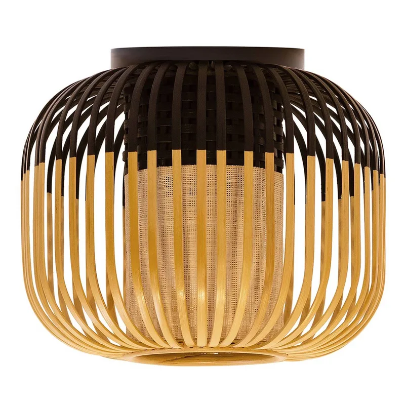 plafondlamp Bamboo XS, Ø 27 cm by Forestier in Black – product photo