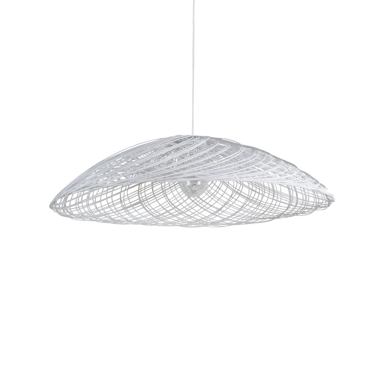 Satelise L hanglamp, wit, Ø 105 cm by Forestier – product photo