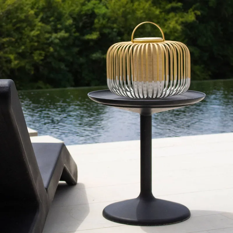 Take A Way S sfeerlamp, IP66, wit fra Forestier i Hvid, Helder hout – produktbillede