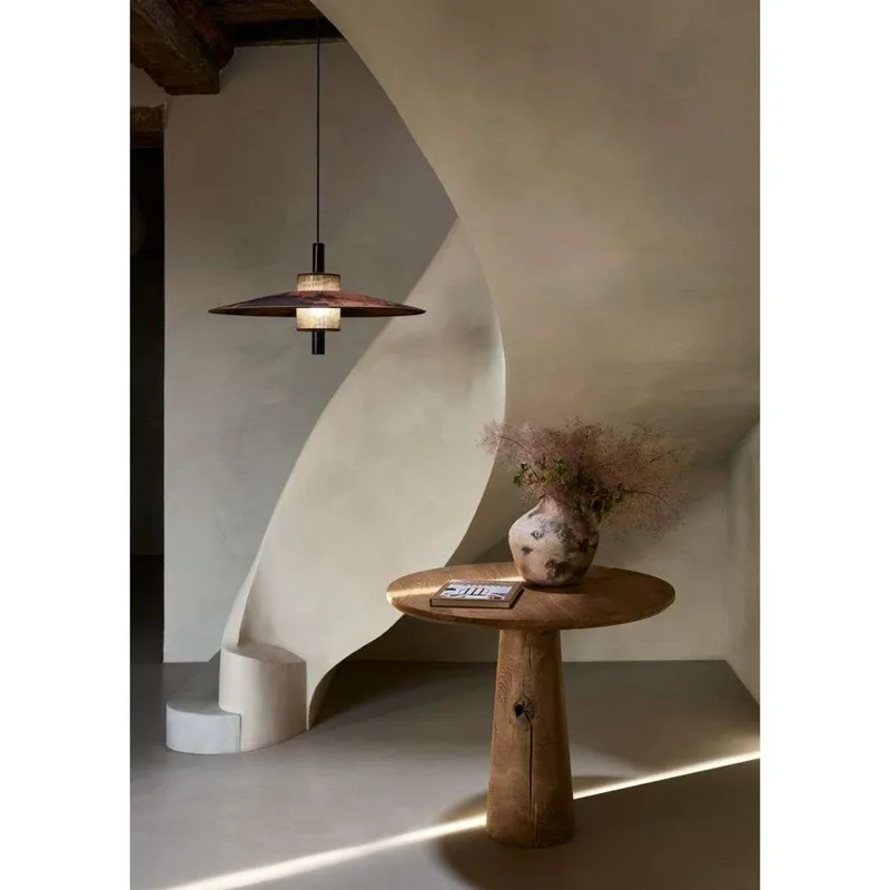 Thésée hanglamp M, terracotta, Ø 70 cm by Forestier – product photo