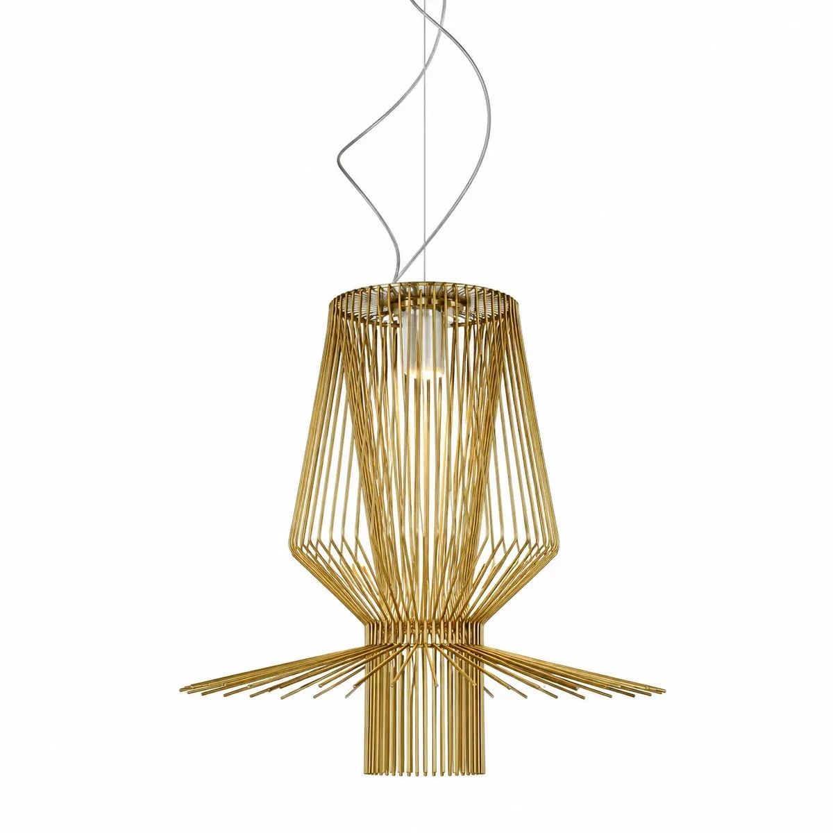 Allegro Assai Suspension LED Goud hanglamp by Foscarini – product photo