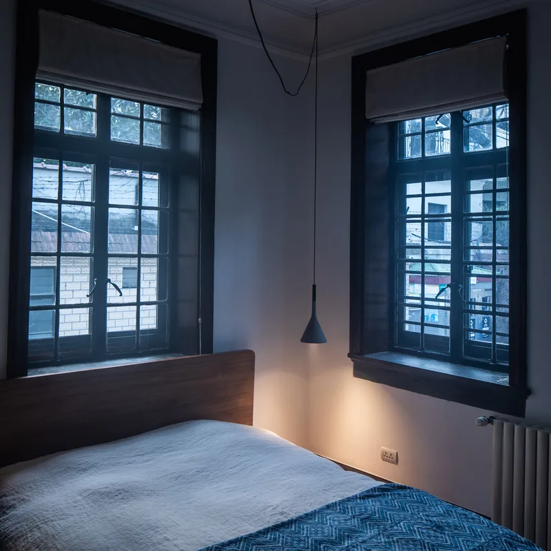Aplomb hanglamp Mini bruin - Foscarini Aplomb Mini - Keuken - Designer - Beton - 1 lamp by Foscarini – product photo