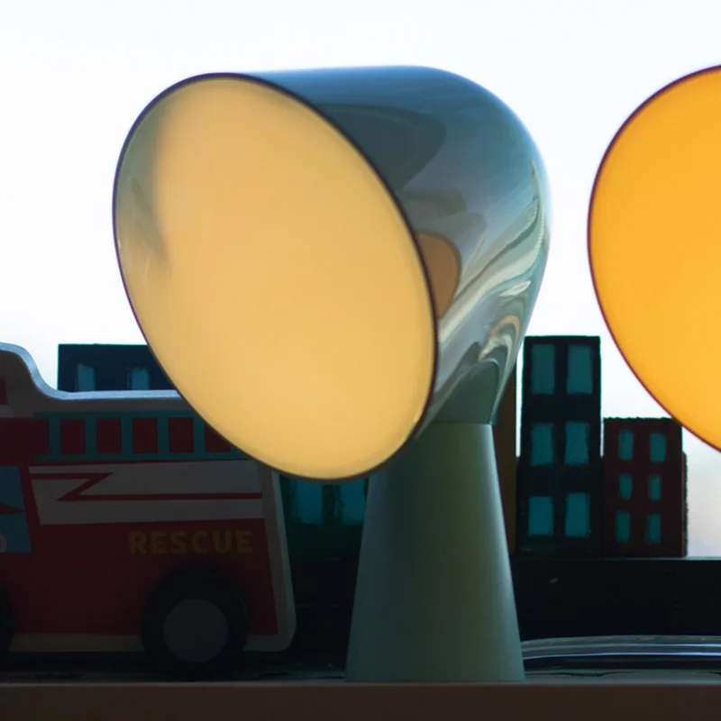 Binic tafellamp Aqua - Foscarini - Woonkamer - Designer - Kunststof von Foscarini – Produktfoto