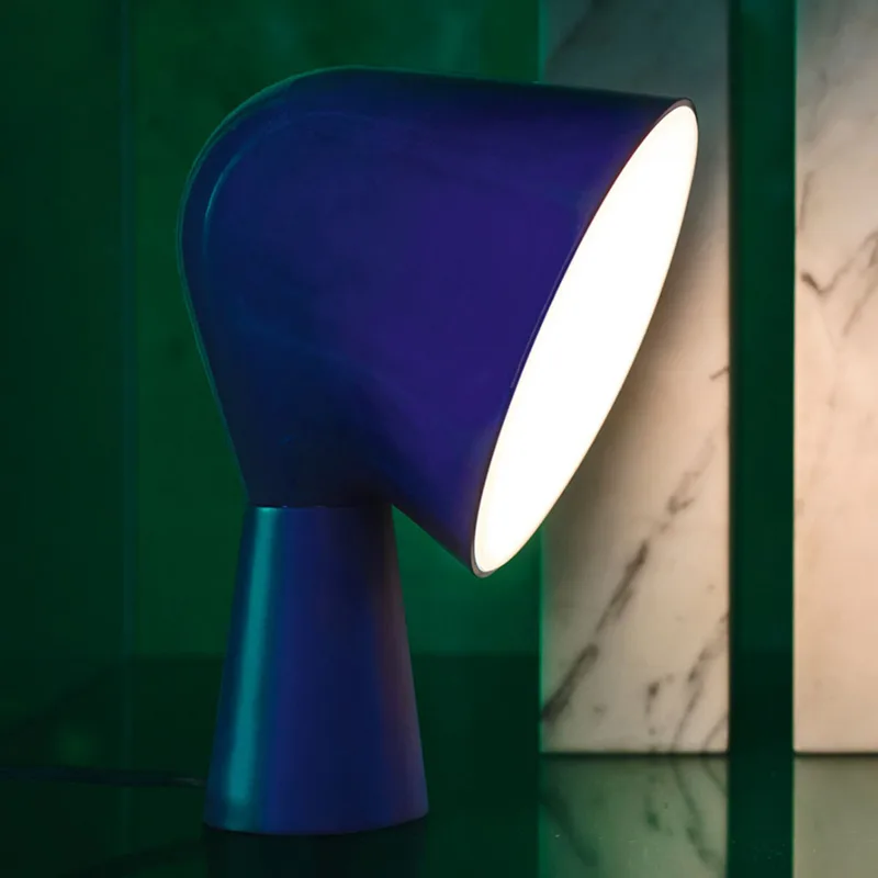 Binic tafellamp blauw - Foscarini - Woonkamer - Designer - Kunststof van Foscarini – productfoto