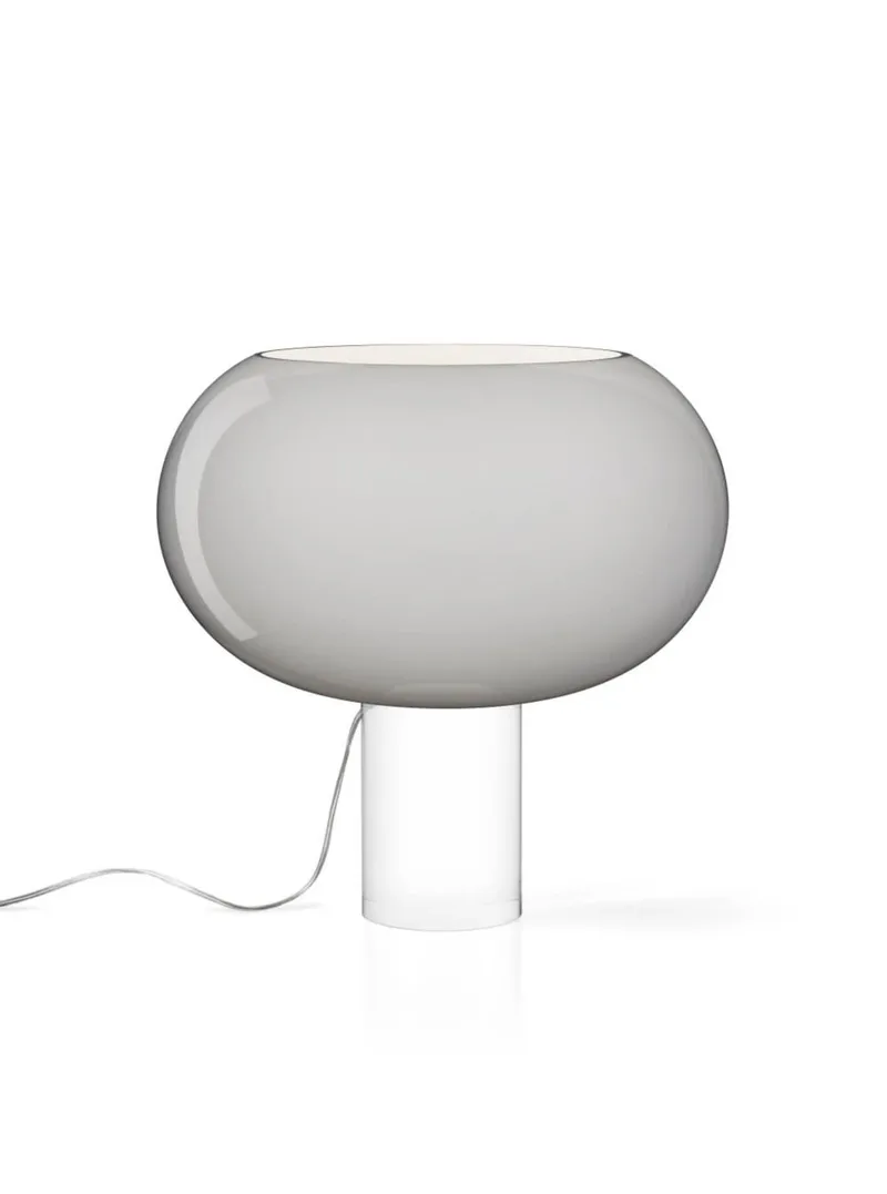 Buds 2 Tafellamp Gray - Foscarini - Woonkamer - Glas von Foscarini – Produktfoto