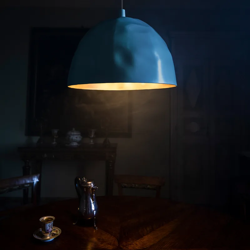 Bump hanglamp Petroleum - Foscarini - Woonkamer - Designer - Kunststof - 1 lamp von Foscarini – Produktfoto