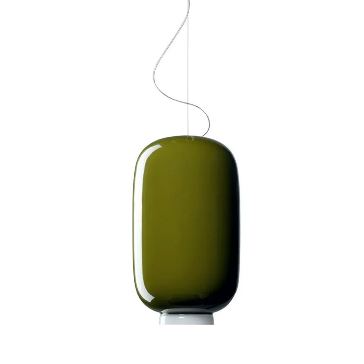 Chouchin 2 hanglamp Groen / Wit by Foscarini – product photo
