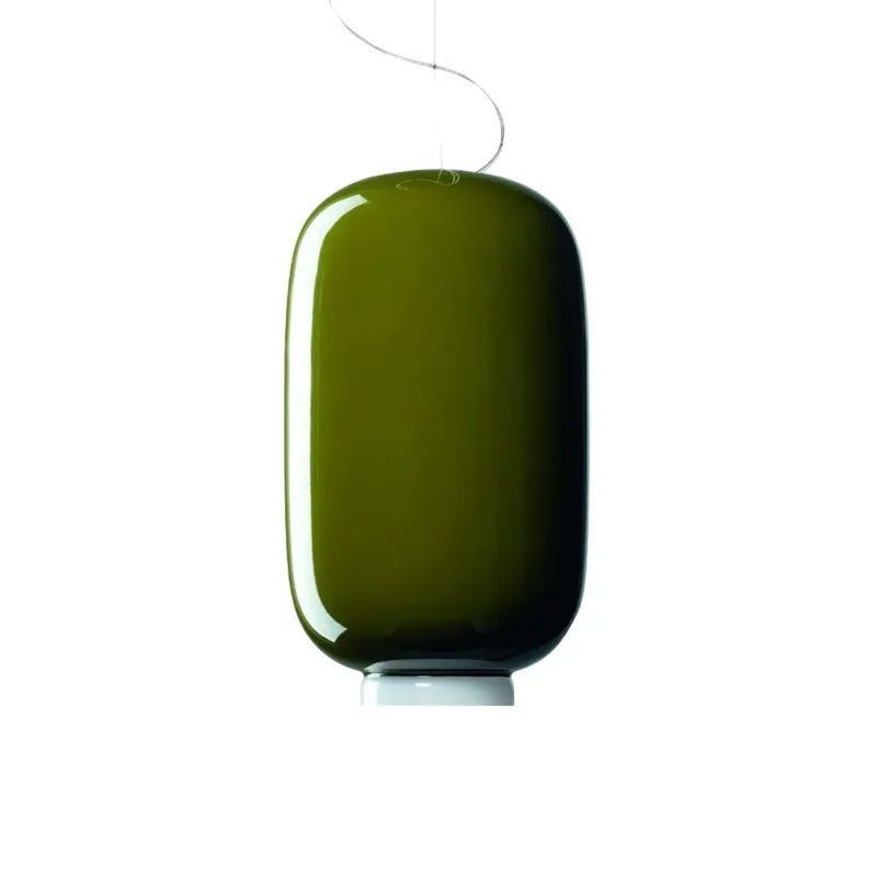 Chouchin 2 Pendelleuchte Grün by Foscarini – product photo