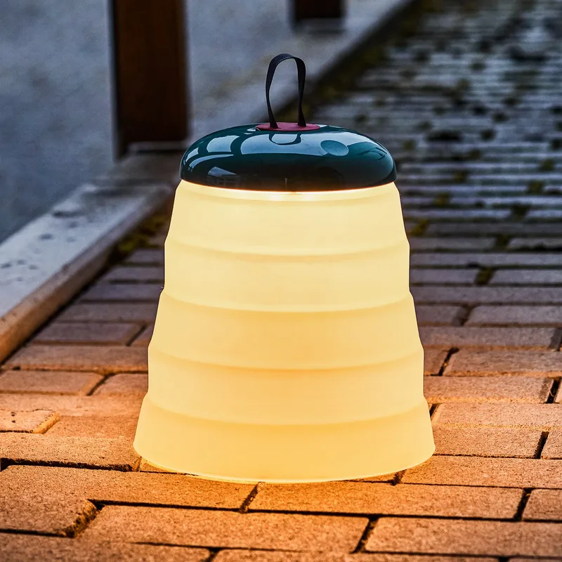 CRI CRI Draagbare tafellamp IP67 Groen - Foscarini - Designer - Kunststof von Foscarini – Produktfoto