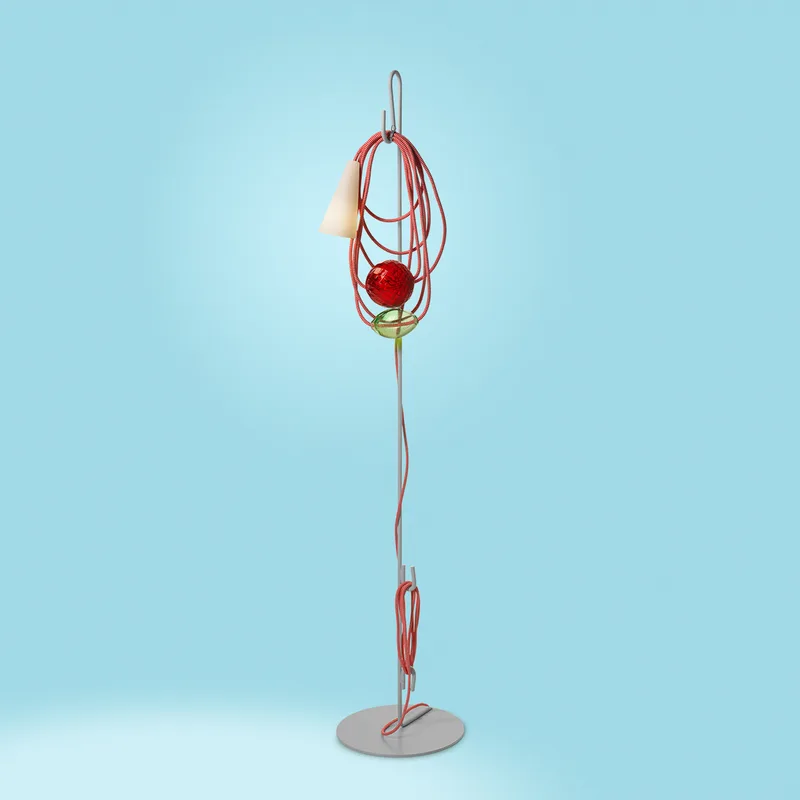 Filo Vloerlamp Emerald King - Foscarini - Woonkamer - Designer - Metaal - 1 lamp von Foscarini – Produktfoto