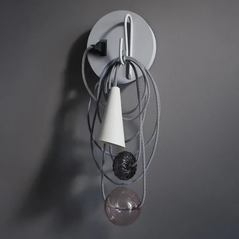 Filo Wandlamp Amethyst Queen - Foscarini - Woonkamer - Designer - Metaal - 1 lamp von Foscarini – Produktfoto