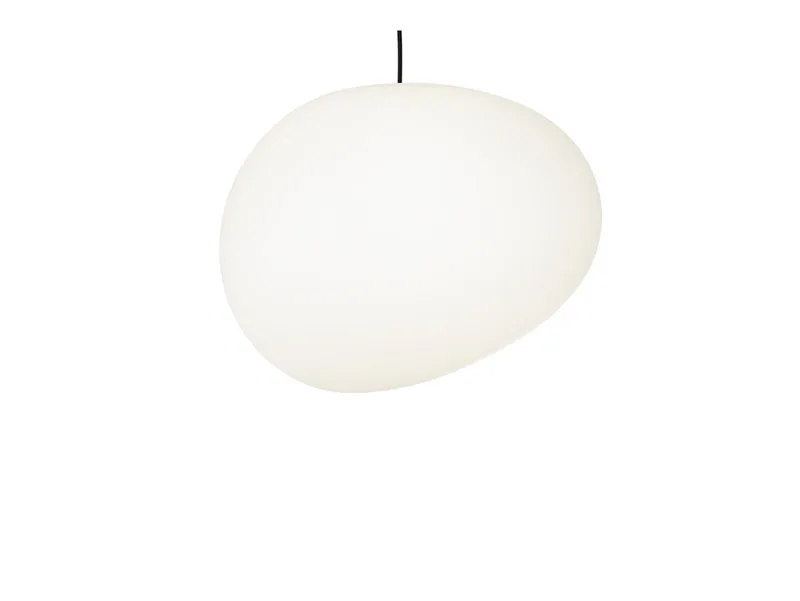 Gregg buiten hanglamp XL, wit - Foscarini - Terras - Kunststof by Foscarini – product photo