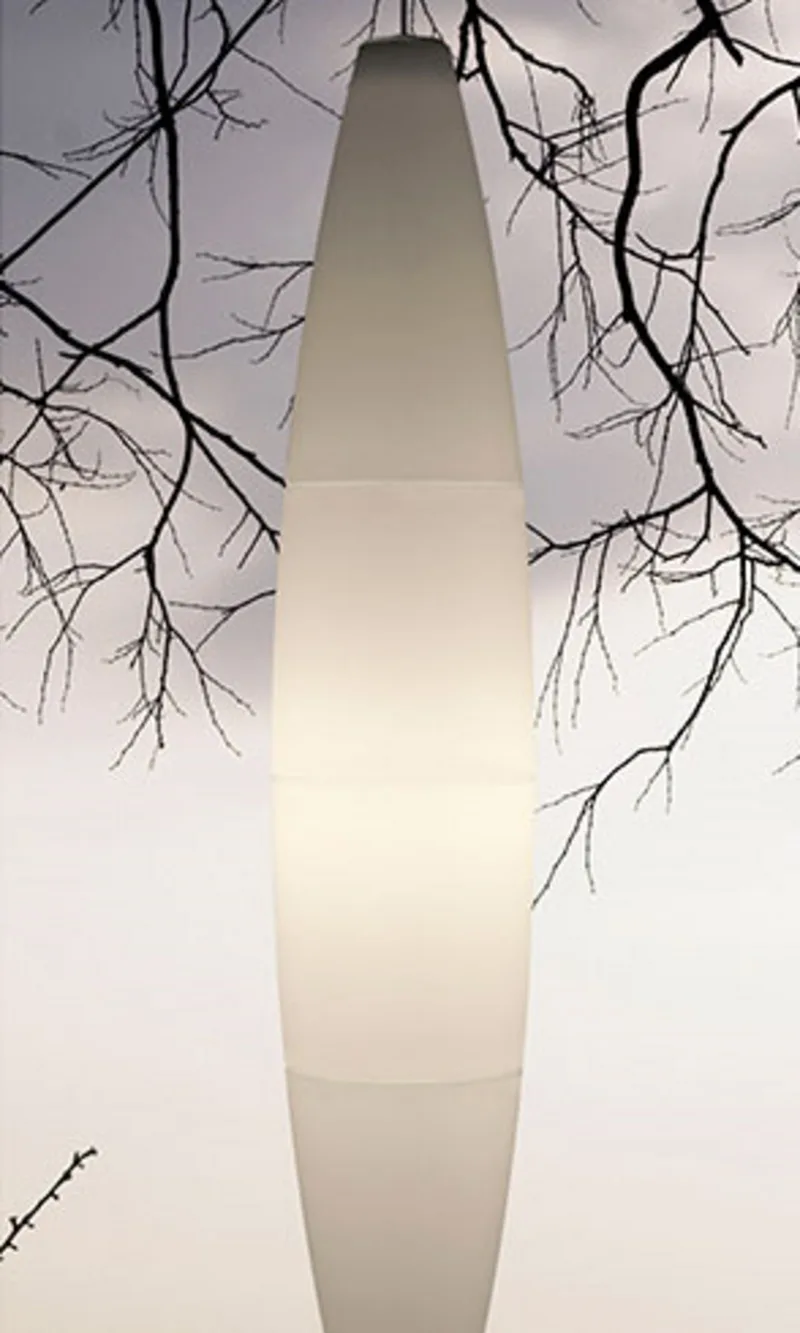 Havana buiten hanglamp, wit - Foscarini - Terras - Kunststof von Foscarini – Produktfoto