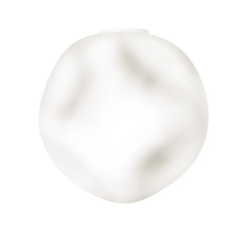 Hoba Grande plafondlamp, Ø 36 cm, wit, glas - Foscarini - Woonkamer - Designer - Bol by Foscarini – product photo
